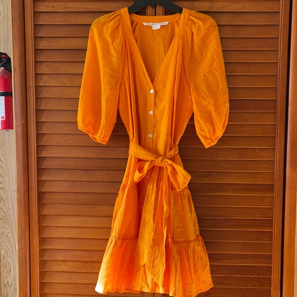 VERONICA BEARD Dewey Cotton Minidress. Size 6 Women
#11 - Picture 3 of 12